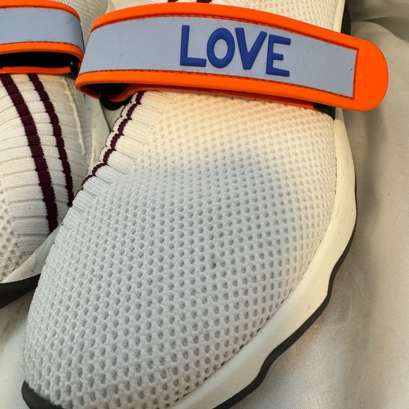 Fendi Knit Fabric Strap Closure Stretchy Sneakers - Picture 5 of 9